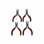 Hofftech Mini tangenset - 4 delig - 80 mm - ergonomisch o..., Ophalen of Verzenden, Nieuw