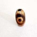 Oud Tibetaans / Nepalese Oudwetse Glas XS Slangenhuid Kraal, Antiek en Kunst