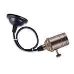 LED hanglamp vintage | pendel lamphouder E27 | industrieel d, Huis en Inrichting, Lampen | Overige, Verzenden, Nieuw