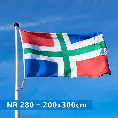 NR 280: Vlag Groningen-200 x 300 cm, Diversen, Vlaggen en Wimpels, Nieuw