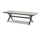 Hartman Canterbury tuintafel 247 antraciet, Nieuw, Aluminium, Eettafel, Tuinset