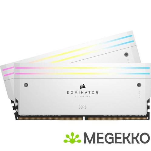Corsair DDR5 Dominator Titanium 2x16GB 6000 White, Computers en Software, RAM geheugen, Nieuw, Verzenden