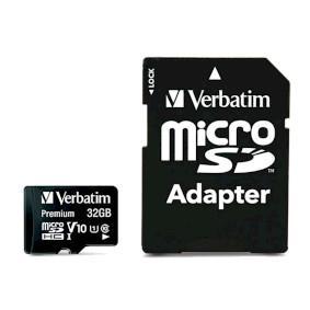 Verbatim MicroSDHC Geheugenkaart 32 GB Klasse 10, Hobby en Vrije tijd, Elektronica-componenten, Verzenden