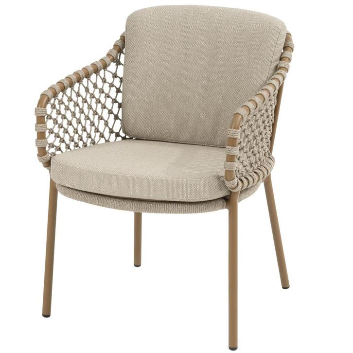 Martinique dining tuinstoel amber 4 Seasons Outdoor, Tuin en Terras, Tuinstoelen, Nieuw, Ophalen of Verzenden