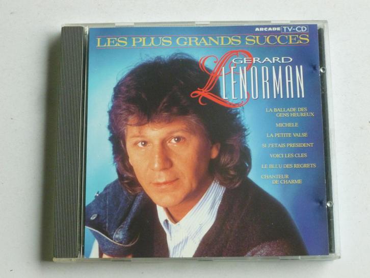 Gerard Lenorman - Les plus grands succes, Cd's en Dvd's, Cd's | Pop, Zo goed als nieuw, Verzenden