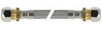 BONFIX RVS flexibele aansluitleiding 35cm 12 mm x 10 mm knel, Doe-het-zelf en Verbouw, Buizen en Afvoer, Ophalen of Verzenden