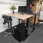 Gebruikte en nieuwe bureaus | zit-sta | duo | hoekbureaus, Huis en Inrichting, Ophalen of Verzenden, In hoogte verstelbaar, Gebruikt