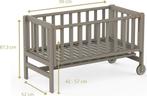 Geuther Co-Sleeper, Aanschuifbed, Wieg - Met Wielen - 45x90, Huis en Inrichting, Woonaccessoires | Overige, Verzenden, Nieuw