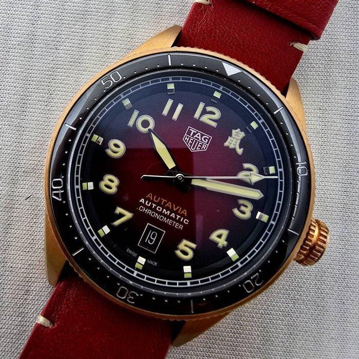 TAG Heuer - Autavia Bronze Chinese New Year - WBE5193.FC8300, Sieraden, Tassen en Uiterlijk, Horloges | Heren