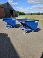 Kiepbak kantelbak spanenbak heftruck 900 liter, Voorzetapparatuur