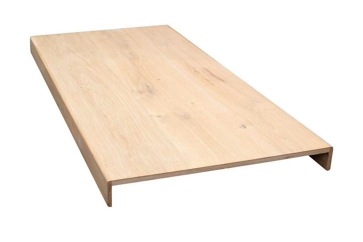 Traprenovatie Eiken overzettrede, Doe-het-zelf en Verbouw, Ladders en Trappen, Trap, Nieuw, Minder dan 2 meter, Ophalen of Verzenden