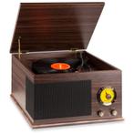 Retourdeal - Fenton RP173 retro platenspeler met Bluetooth e, Audio, Tv en Foto, Platenspelers, Verzenden, Zo goed als nieuw