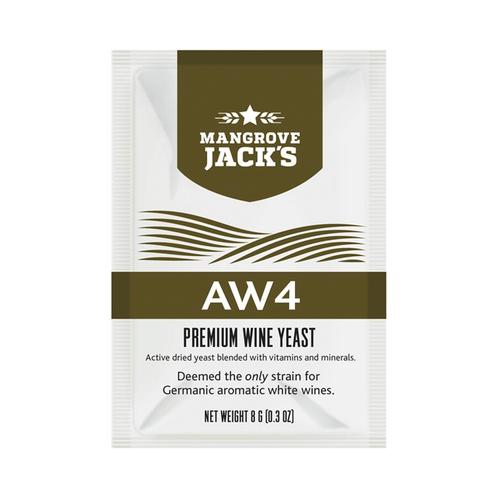 Mangrove Jacks - AW4 Premium wijngist - 8 g (Wijn Gisten), Huis en Inrichting, Keuken | Potten en Pannen, Overige typen, Nieuw