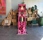 Bright Pink Boho Berber Runner Wool Rug - Vloerkleed - 330, Huis en Inrichting, Stoffering | Tapijten en Kleden, Nieuw