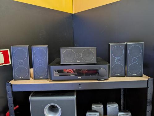 Teufel Impaq 7000 - 5.0 surround set zonder subwoofer, Audio, Tv en Foto, Luidsprekers, Surroundset zonder subwoofer, Zo goed als nieuw