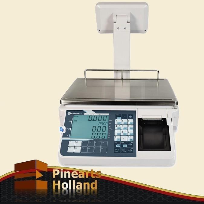 Baxtran Rekenweegschaal met Thermische Bonnenprinter 15Kg, Doe-het-zelf en Verbouw, Weegschalen, Overige typen, Nieuw, Minder dan 50 kg