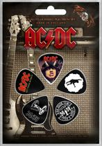 AC/DC Plectrum Let There Be Rock 5-pack official merchandise, Nieuw, Ophalen of Verzenden, Gebruiksvoorwerp