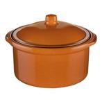 Cocotte met deksel - &amp;#216; 14 cm - aardewerk - 540.120, Verzenden, Nieuw in verpakking