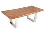 Salontafel Mammoet 110cm Acacia honing 40mm / 39738, Huis en Inrichting, Tafels | Salontafels, Nieuw, Ophalen of Verzenden