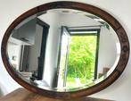 Spiegel  - kwik - Grote afgeschuinde spiegel met ovale