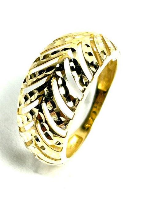 Ring - 18 karaat Geel goud, Sieraden, Tassen en Uiterlijk, Ringen