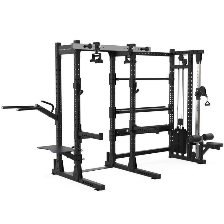 E70 Half Rack with 100kg Pulley and Storage, Sport en Fitness, Fitnessmaterialen, Nieuw, Verzenden