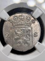 Nederland, Nederlands-Indië. VOC. 2 Stuiver 1758 (Zonder, Postzegels en Munten, Munten | Nederland