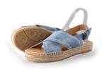 VIA VAI Sandalen in maat 38 Blauw | 10% extra korting, Sandalen of Muiltjes, Zo goed als nieuw, VIA VAI, Verzenden