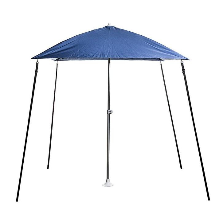 Bimini Parasol - blauw - 200 x 200 cm, Watersport en Boten, Rubberboten, Ophalen of Verzenden