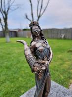 Beeld, Lady Fortune - Cold-bronze - 28.5 cm - Hars, Antiek en Kunst, Kunst | Designobjecten