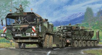 Trumpeter - 1/35 Faun Slt-56 Tank-transporter - Trp00203