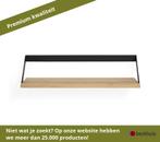 Ethnicraft Lint wandplank - Zwart, Huis en Inrichting, Kasten | Wandmeubels, Ophalen of Verzenden, Nieuw, Overige materialen