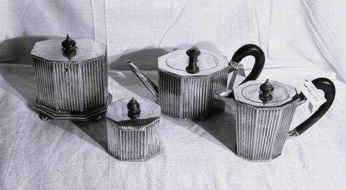 Drinkservies (5) - .833 zilver, .934 zilver - 5 delig, Antiek en Kunst, Antiek | Goud en Zilver