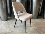 Veiling - Eetkamerstoel Chef (set van 4) Linnenstof - Lichtg, Huis en Inrichting, Stoelen, Nieuw