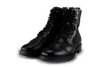 Linea Zeta Veterboots in maat 39 Zwart | 10% extra korting, Verzenden, Zwart, Overige typen, Zo goed als nieuw