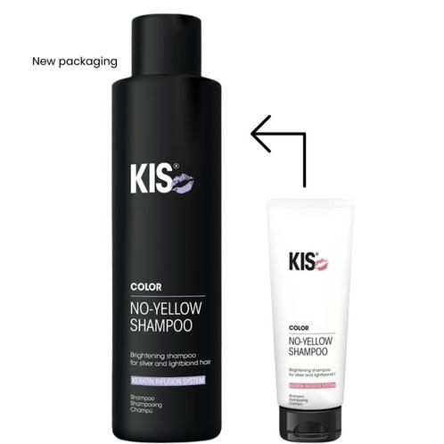 KIS No Yellow Zilvershampoo 1000ml, Sieraden, Tassen en Uiterlijk, Uiterlijk | Haarverzorging, Shampoo of Conditioner, Nieuw, Ophalen of Verzenden