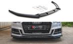 Front splitter V.3 voor Audi S3 8V / A3 8V S line Facelift S, Ophalen of Verzenden