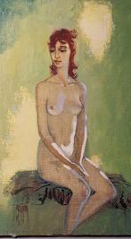 Rinat Animaev (1955) - Zittend naakt