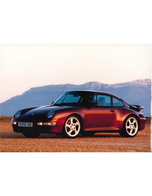 1995-1996 PORSCHE 911 TURBO PERSFOTO, Boeken, Auto's | Folders en Tijdschriften, Porsche