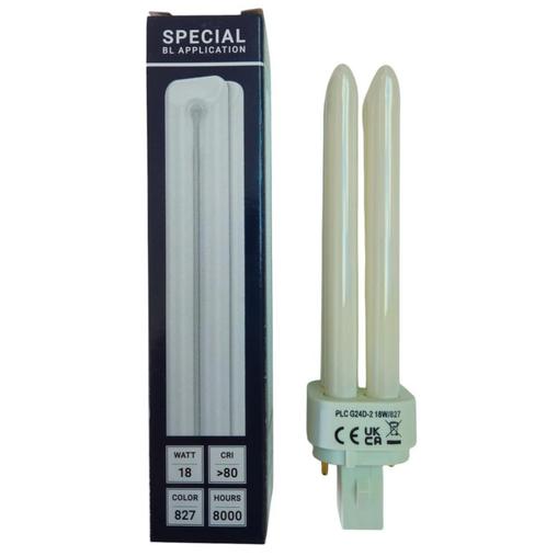 SL Spaarlamp 2-pins PL-C 18W/827/2P G24d-2, Huis en Inrichting, Lampen | Overige, Nieuw, Ophalen of Verzenden