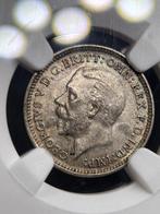 Verenigd Koninkrijk. George V. 3 Pence 1932 NGC MS64 (Zonder