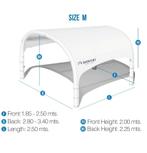 Opblaasbare Bimini Maat M - Decktent, Watersport en Boten, Ophalen of Verzenden, Nieuw