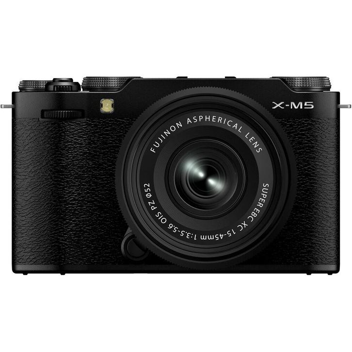 Fujifilm X-M5 Black + XC 15-45mm f/3.5-5.6 OIS PZ, Audio, Tv en Foto, Fotocamera's Digitaal, Nieuw, Ophalen of Verzenden
