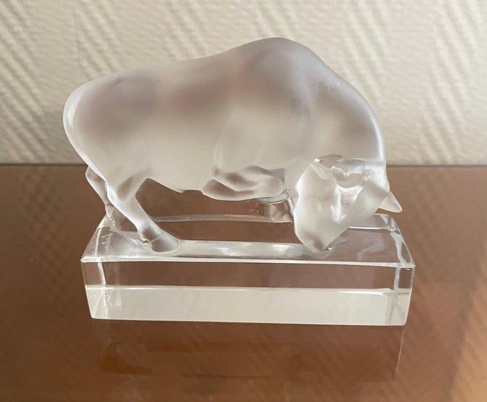 Lalique - Presse-papier - Taureau - Kristal, Antiek en Kunst, Antiek | Glas en Kristal