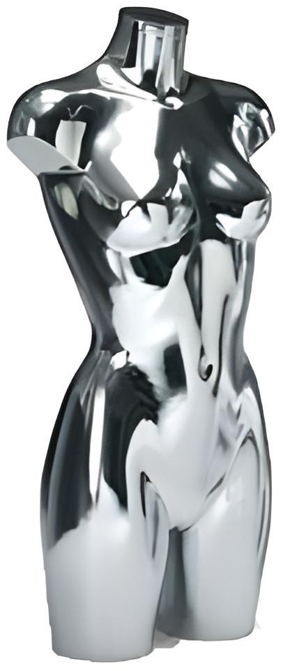 Italiaanse dames torsos in zilver met chromen dop, Zakelijke goederen, Kantoor en Winkelinrichting | Winkel en Inventaris