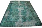 Moderne turquoise vintage - Vloerkleed - 302 cm - 200 cm -, Huis en Inrichting, Stoffering | Tapijten en Kleden, Nieuw