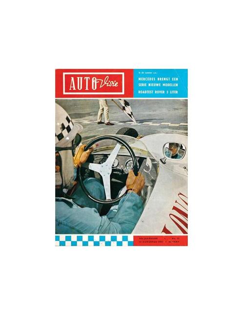 1961 AUTOVISIE MAGAZINE 33 NEDERLANDS, Boeken, Auto's | Folders en Tijdschriften
