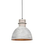 Landelijke hanglamp grijs - Dory, Nieuw, Overige materialen, Modern, 75 cm of meer