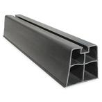 Kunststof opstelprofiel 1000x110x90mm (zwart, 2 stuks), Doe-het-zelf en Verbouw, Verzenden, Nieuw