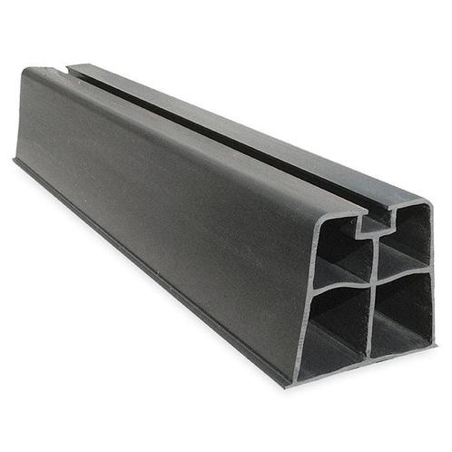 Kunststof opstelprofiel 1000x110x90mm (zwart, 2 stuks), Doe-het-zelf en Verbouw, Ventilatie en Afzuiging, Nieuw, Verzenden